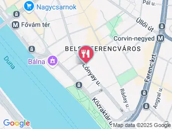 Constellation Budapest a térképen