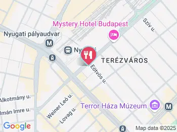 Control Pub Budapest a térképen