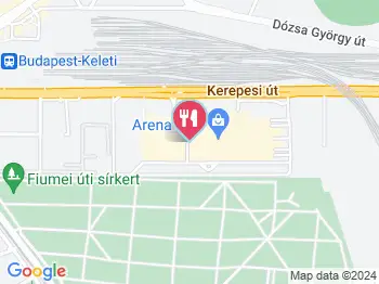 Corridor Café - Arena Mall Budapest a térképen