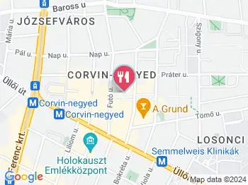 Cortez Restaurante & Bar Budapest a térképen