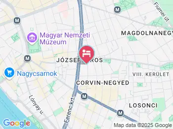 Corvin Plaza Apartments Budapest Budapest a térképen