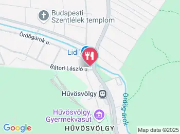 Costa Coffee - HÜVI Budapest a térképen