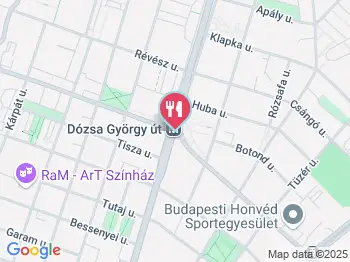 Costa Coffee - Vision Towers Budapest a térképen