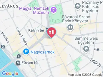 Costes Restaurant Budapest a térképen