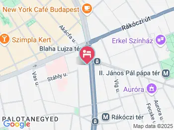 Courtyard by Marriott Budapest a térképen