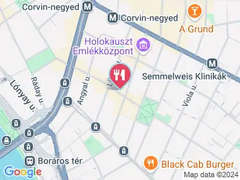 Crafty Bar Budapest a térképen