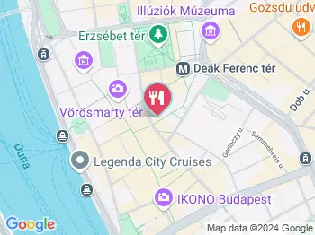 Crudo Pizza Budapest a térképen