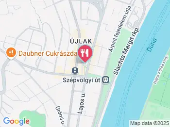 Crust Budapest a térképen