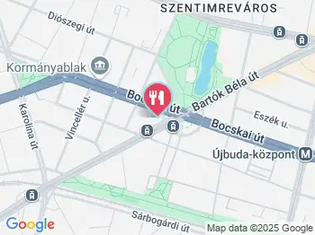 Csak Bor Budapest a térképen