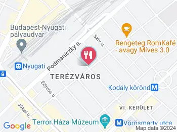 Csánggumi Koreai Étterem Budapest a térképen