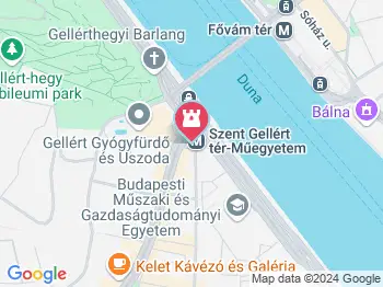 Cseh Tamás szobor Budapest a térképen