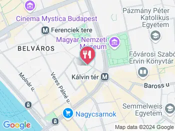 Csemege Budapest a térképen