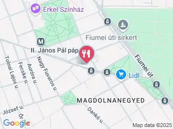 Csibe Falatozó Budapest a térképen