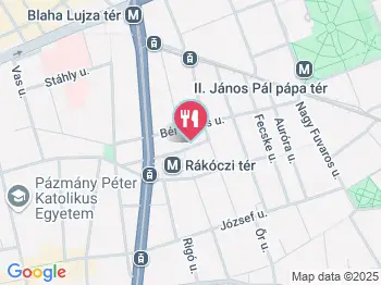 Csiga Café Budapest a térképen