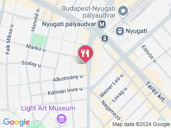 Csíki Söröző & Étterem - Bajcsy-Zsilinszky út Budapest a térképen