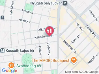 Csinszka Kultúrpresszó Budapest a térképen