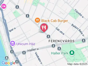 Csirip Falatozó Budapest a térképen