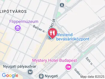 Csirke-Fogó - Westend City Center Budapest a térképen