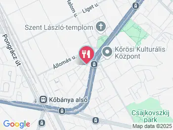 Csocsaj Pékség - Kőrösi Csoma Sándor sétány Budapest a térképen