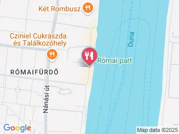 Csónakház Mulató Budapest a térképen