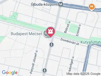 Csonka János mellszobra Budapest a térképen