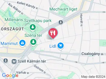 Csöpi Fagyi Budapest a térképen