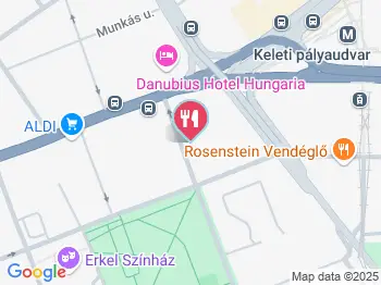 Csülök Csárda Budapest a térképen