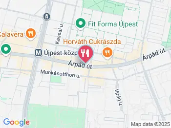 Csupacsibe Csirke-Falatozó Budapest a térképen