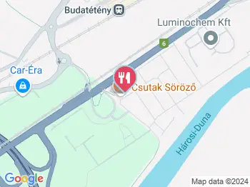 Csutak Söröző Budapest a térképen