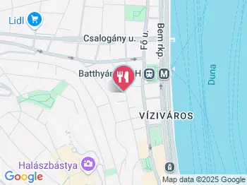 Cupcake Tortaműhely Budapest a térképen