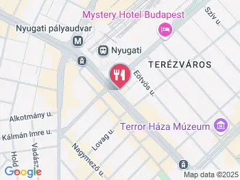 CuRj-Pho Budapest a térképen