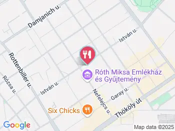 Curry Combo Budapest a térképen