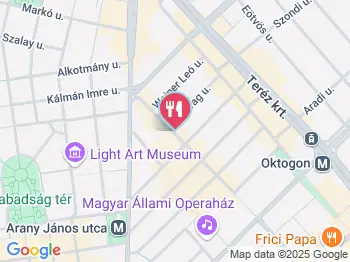 Kaja.hu Cybergastro Budapest a térképen