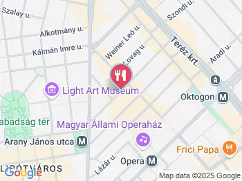 D18 Café & Bar Budapest a térképen