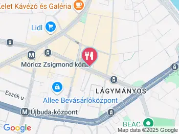 Da Giovanni Pizzeria Budapest a térképen