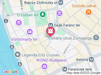 Danaidák kútja Budapest a térképen