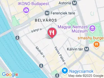 Dang Muoi Pho Bistro - Veres Pálné utca Budapest a térképen