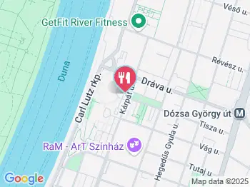 Episode Étterem - Danubius Hotel Helia Budapest a térképen