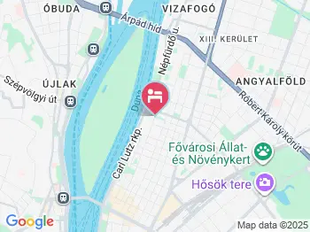 Danubius Hotel Helia Budapest a térképen