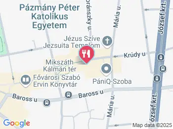 Darshan Udvar Étterem Budapest a térképen