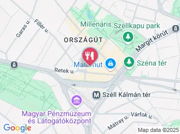 Dasty borozó Budapest a térképen