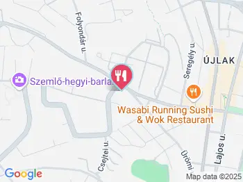 Daubner Cukrászda Budapest a térképen