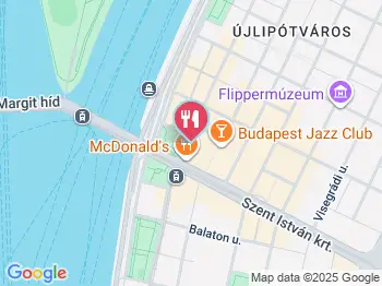 Deep Burger Jászai Budapest a térképen