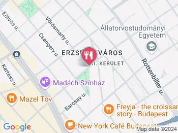 Dehogynem Kávéműhely Budapest a térképen