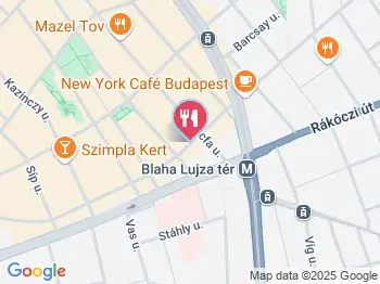 Delhi Darbar Indiai Étterem Budapest a térképen