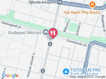 Deliciosa Sütibár Budapest a térképen