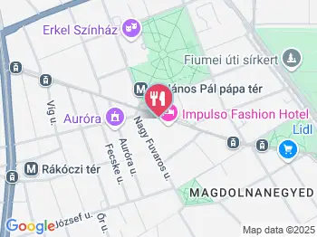 Desi Deera Budapest a térképen