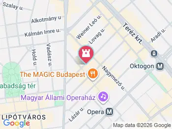 Dessewffy utcai zsinagóga Budapest a térképen