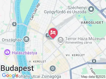 Diamond Apartments Budapest a térképen