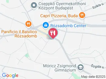 Diner House Budapest a térképen